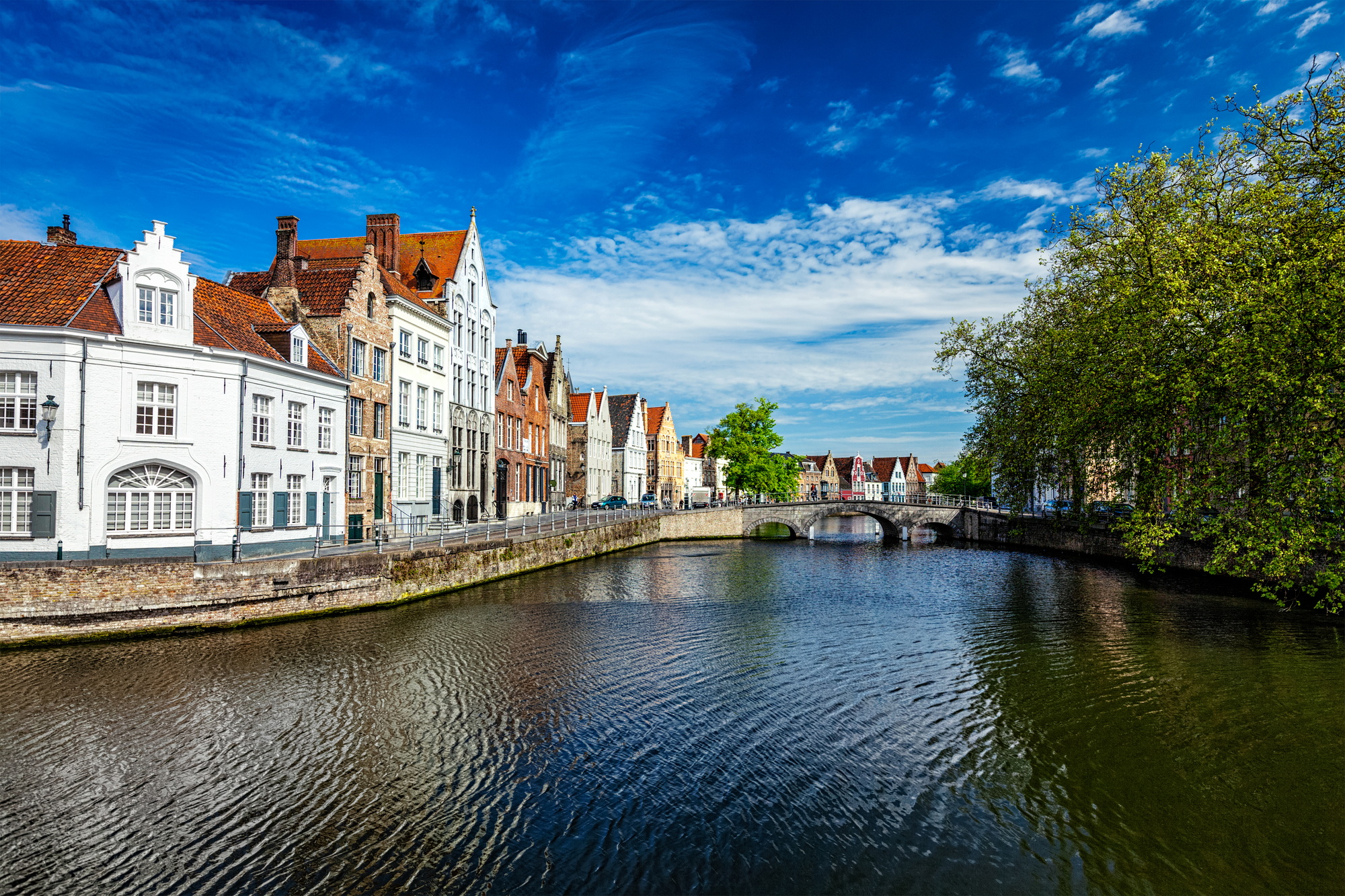 Bruges town view, Belgium